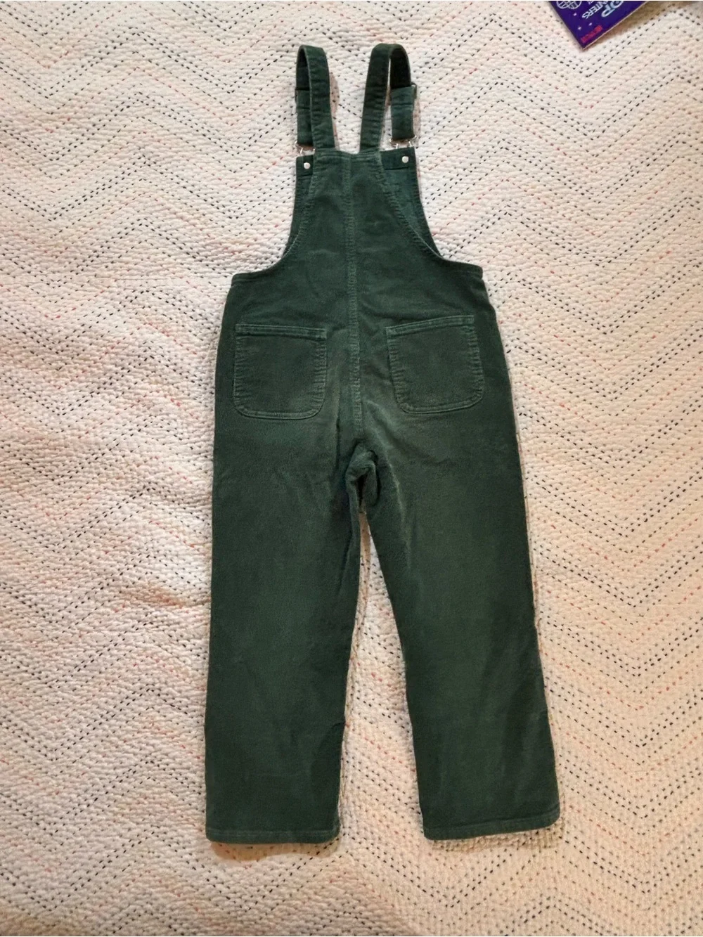Cat & Jack Forest Green Corduroy Overalls